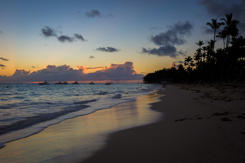 Bavaro Beach at Sunrise, Dominican Republic